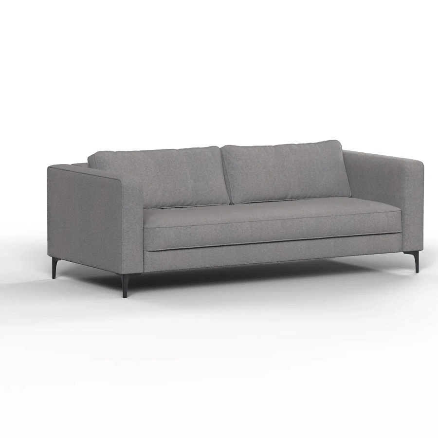 Диван раскладной Кэлвин букле (стальной) купить по цене 186 900 ₽