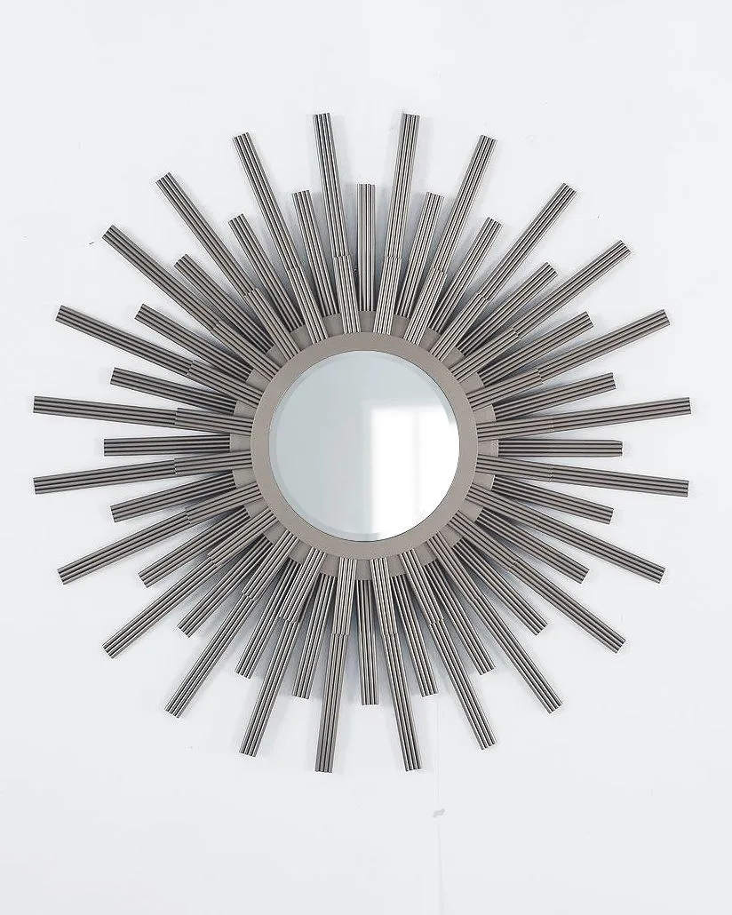 Зеркало в раме  "Бертран" Silver